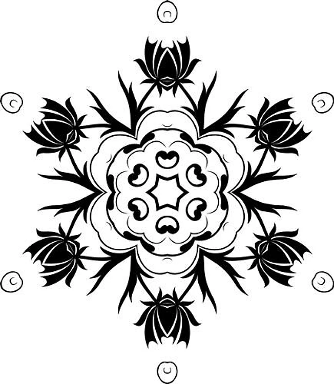 Snowflake Mandala