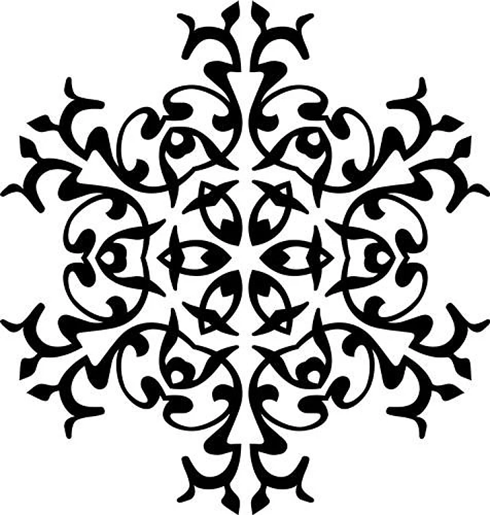 Mandala Snowflake