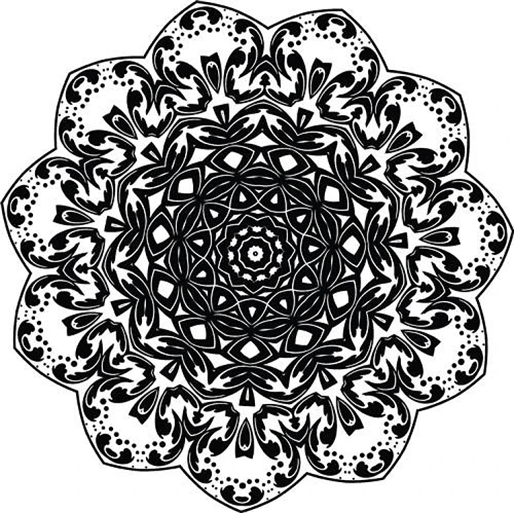 Scalloped Mandala