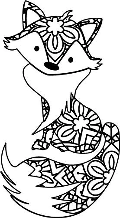 Mandala Fox