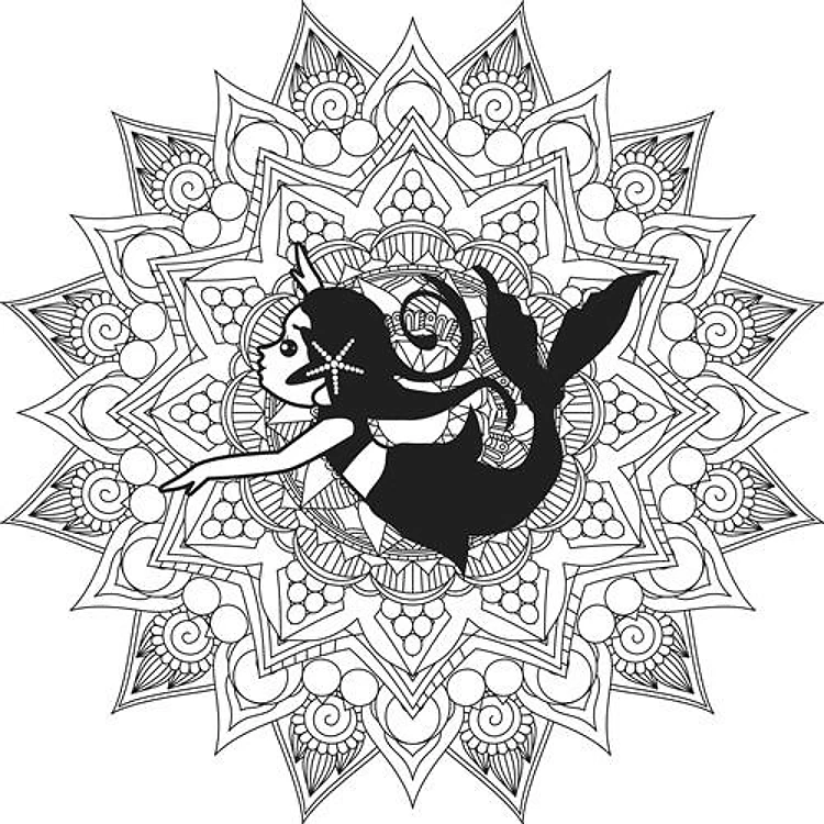 Mandala Mermaid