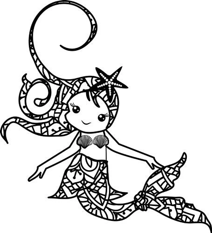 Mandala Mermaid