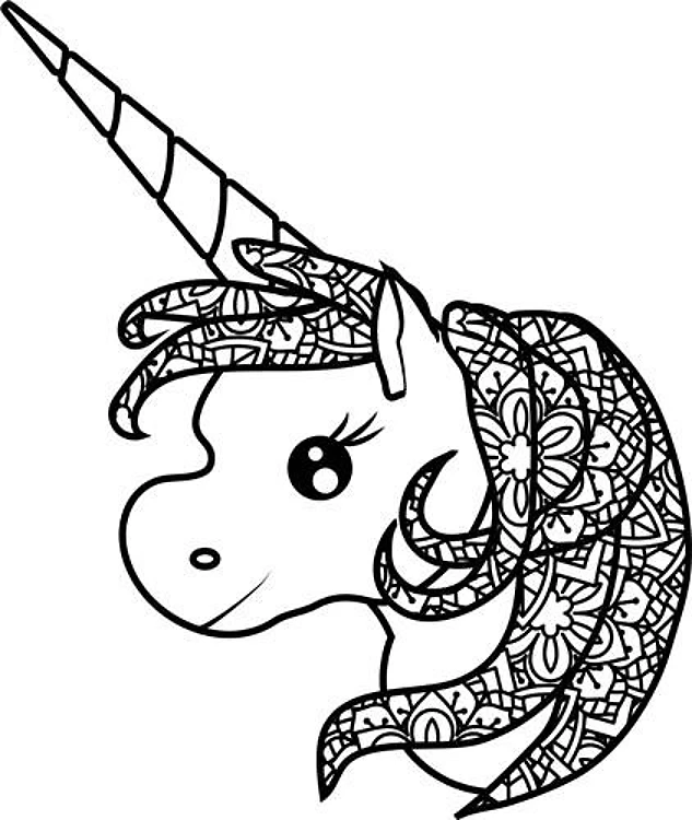 Zentangle Unicorn
