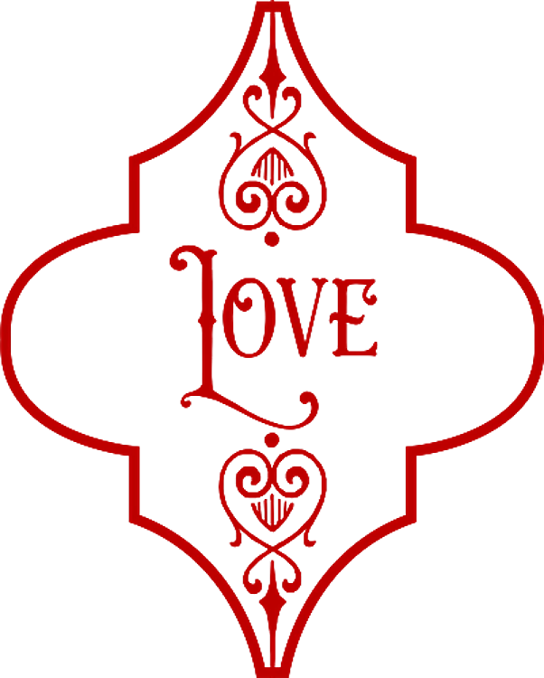 Christmas Love Ornament