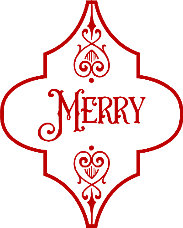 Christmas Merry Ornament