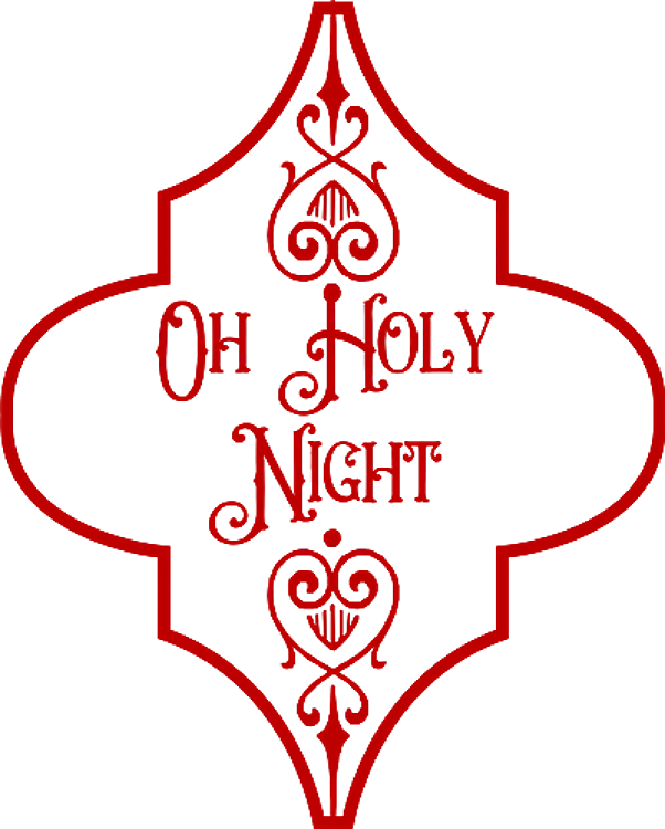 Oh Holy Night Ornament