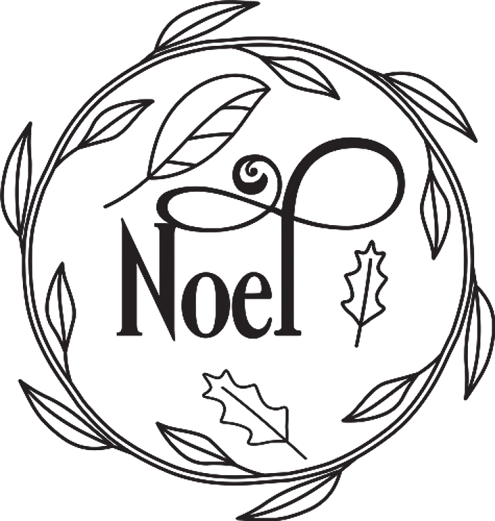 Christmas Noel Ornament