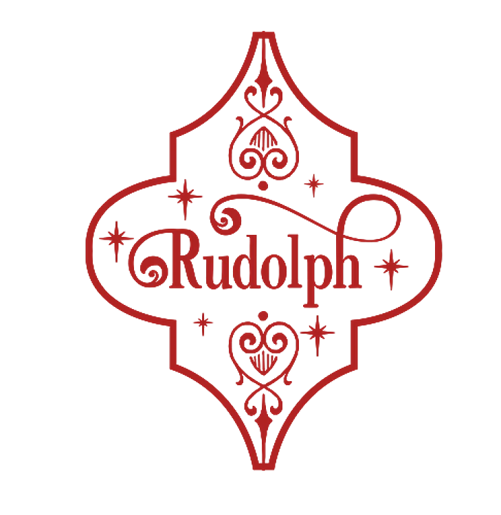 Elegant Rudolph Ornament