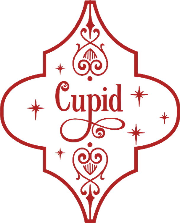 Elegant Cupid Ornament