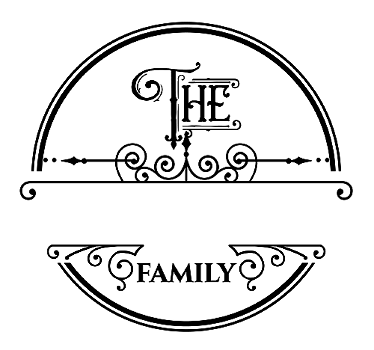 Family Name Monogram