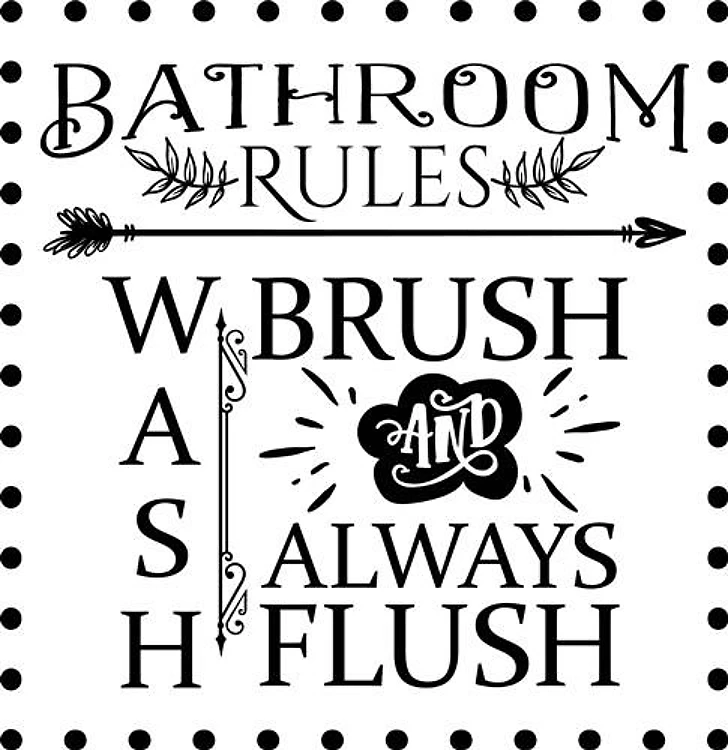 Bathroom Rules