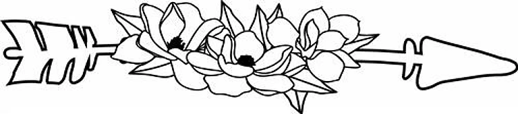 Floral Arrow