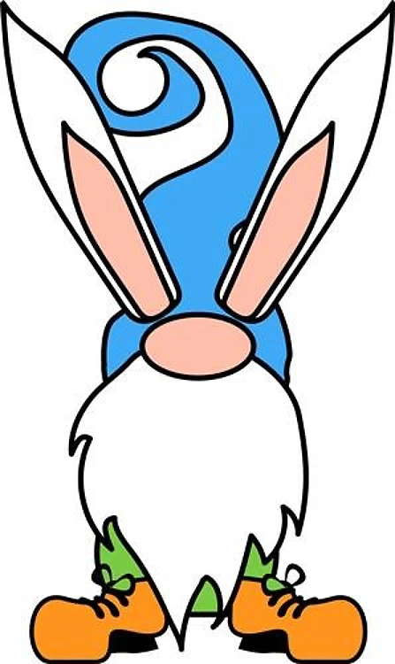 Easter Bunny Gnome