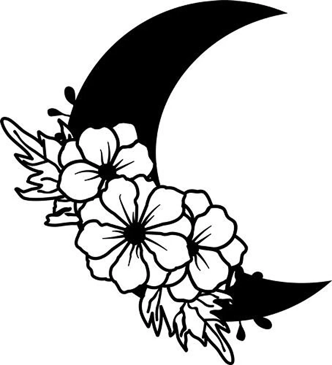 Floral Moon