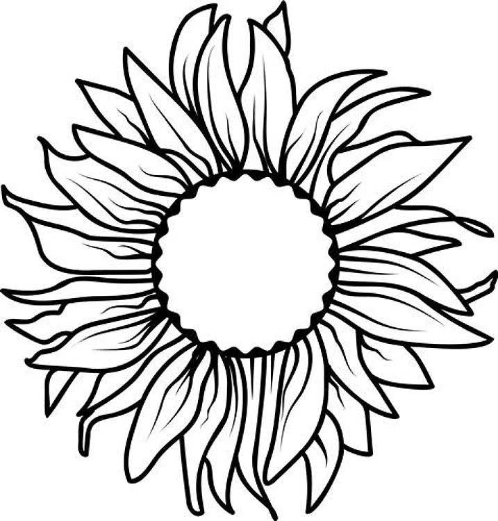 Sunflower Monogram