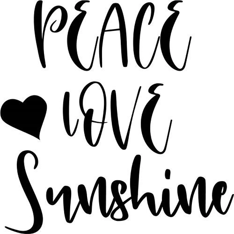 Peace Love Sunshine