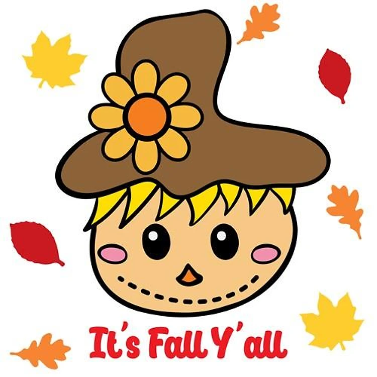 Its Fall Yall Scarecrow