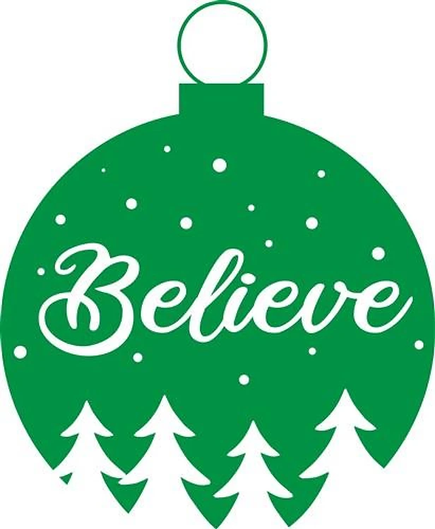 Believe Ornament