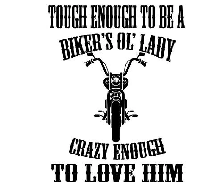 Tough Biker Lady