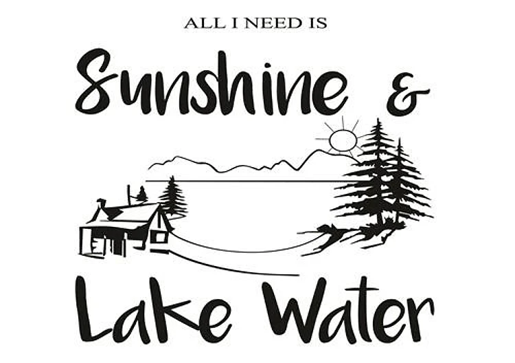 Sunshine & Lake Water