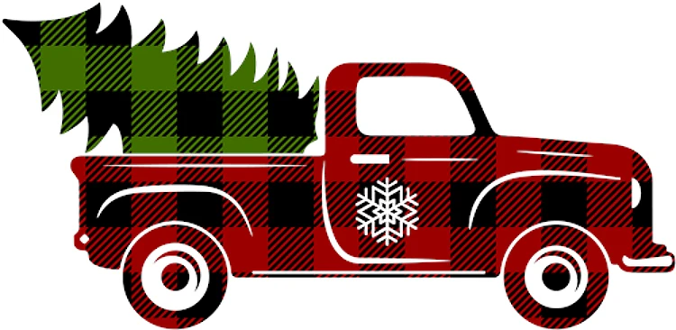 Plaid Tree Pickup