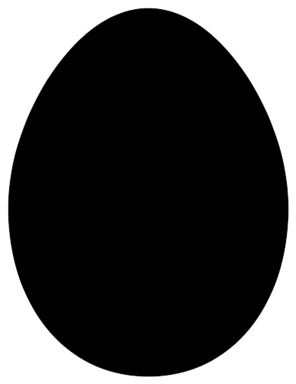 Silhouette Egg