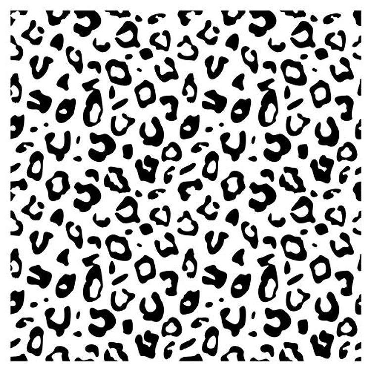 Leopard Print Square