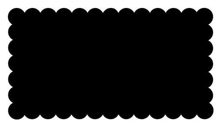 Scallop Rectangle