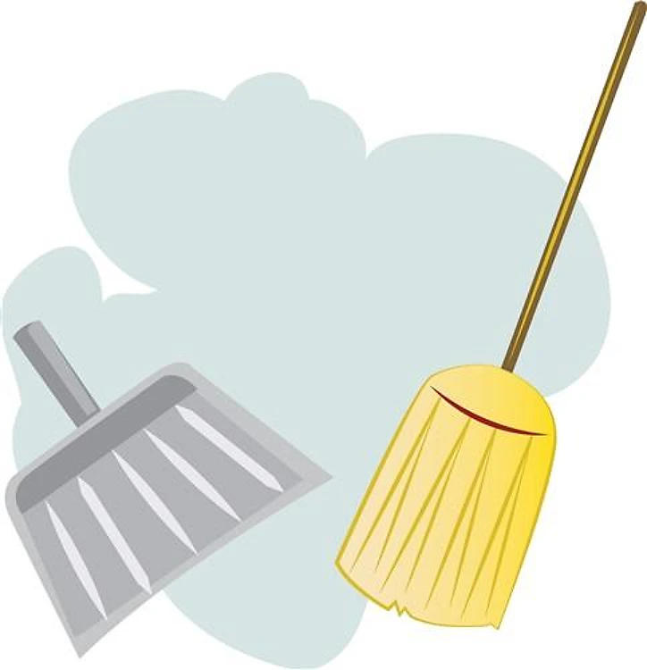 Broom & Dust Pan