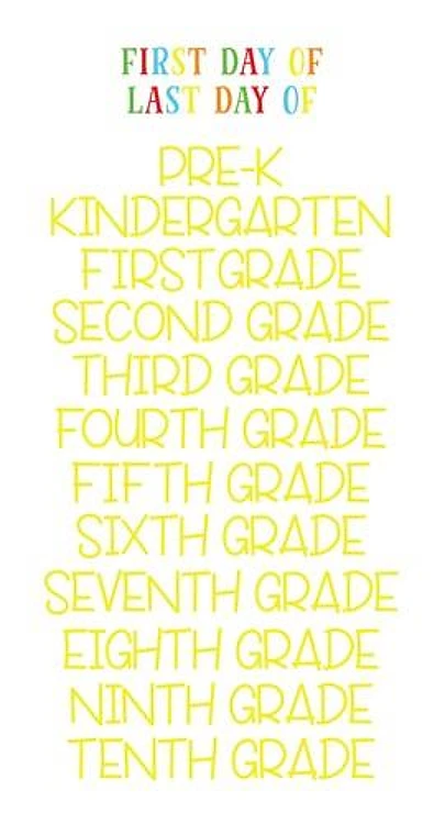 First Day Of