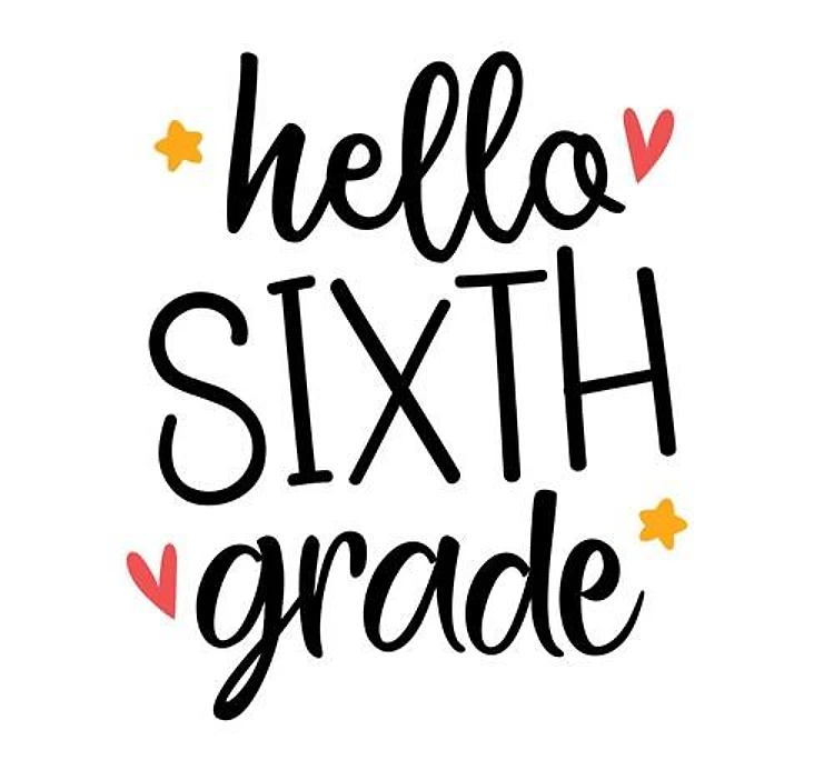 Hello Sixth Grade
