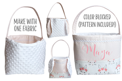 Reversible Easter Basket with Bunny Ears PDF Sewing Pattern by Aloha ...
