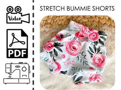 Stretch Bummies Shorts PDF Sewing Pattern