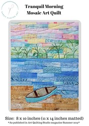 Tranquil Morning PDF quilt Pattern