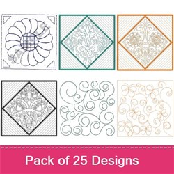 Quilt Blocks Embroidery Sets