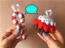 Xmas Food Ornament PDF Sewing Pattern