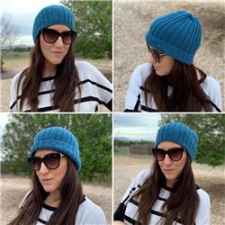  Easy Knit Beanies PDF Knitting Pattern