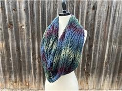  Eve Infinity Scarf PDF Knitting Pattern