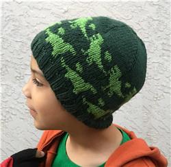  Rawr Beanie PDF Knitting Pattern