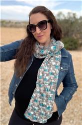  Winter Chill Scarf PDF Knitting Pattern