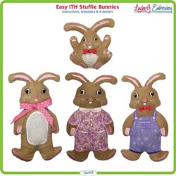 Easy ITH Stuffie Bunnies