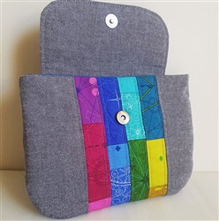 Quilted Pouch PDF Sewing Pattern by Lorelei Jayne | EmbroideryDesigns.com