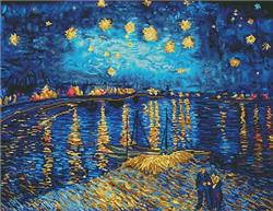  Van Gogh Starry Night Over The Rhone PDF Sewing Pattern