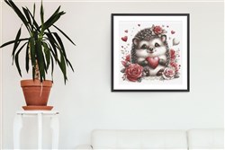 Cross Stitch Pattern Hedgehog