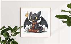 Dragon Cross Stitch Pattern