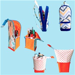 Set Of Zipper Pencil Cases PDF Sewing Pattern by Swan Family