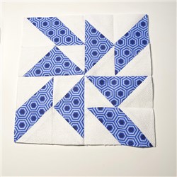 Flying Geese Quilt Block Pattern