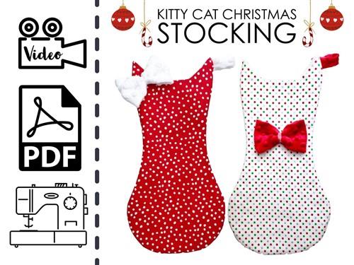 Pet Christmas Stockings PDF Sewing Pattern