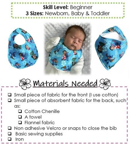 Bandana & Bibs PDF Sewing Pattern