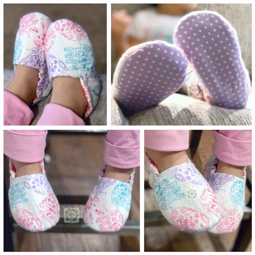 Slipper Shoes PDF Sewing Pattern